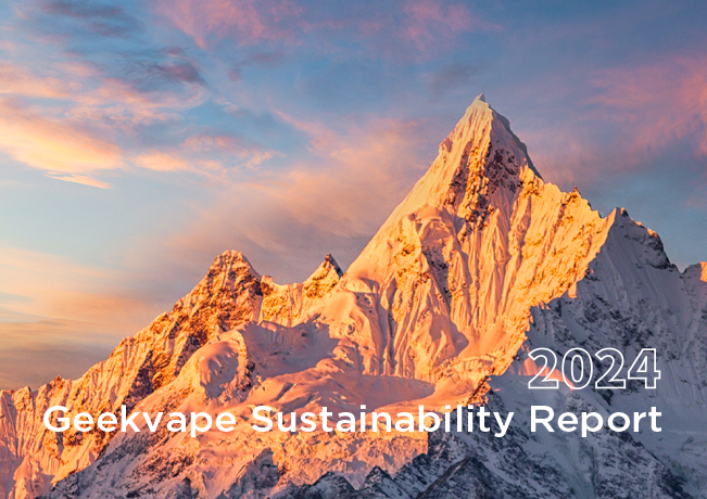 Geekvape Releases its Inaugural Sustainability Report